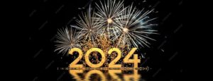 Bonne année 2024 Imagine un monde de paix